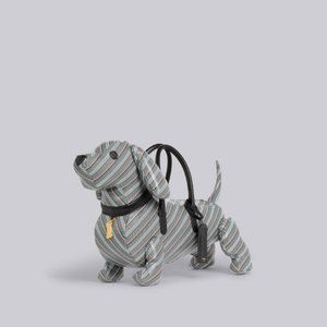 BRAND NEW SOLD OUT. Thom Browne Grey Checkered Hector handbag, Med